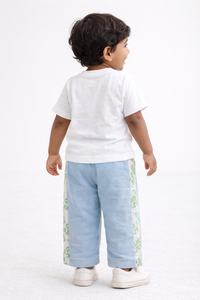 Boys Active Play Blue Cotton Pants