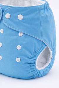 Adjustable Cloth Diaper Reusable Waterproof Baby Diaper – Blue
