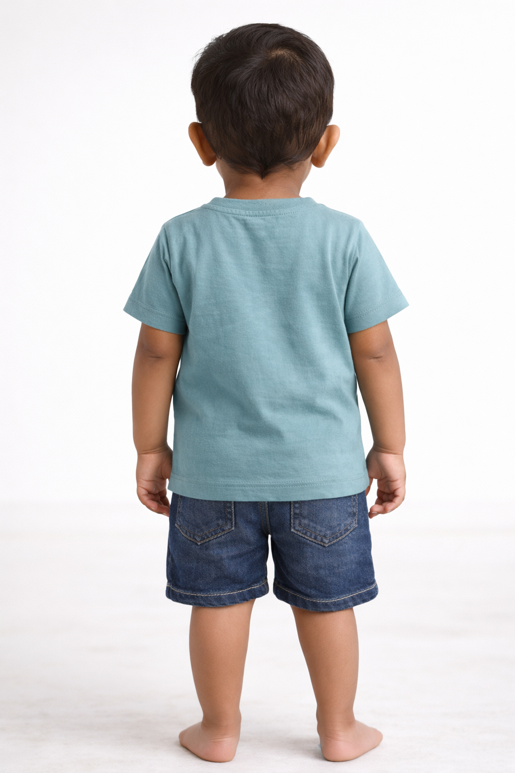 Boys Slate Blue Non Stop Fun Graphic Cotton T-Shirt - FREE