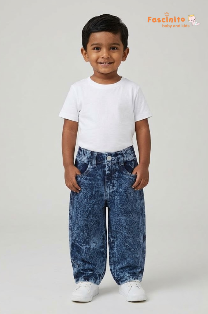 Denim - Vintage Acid-Wash Indigo