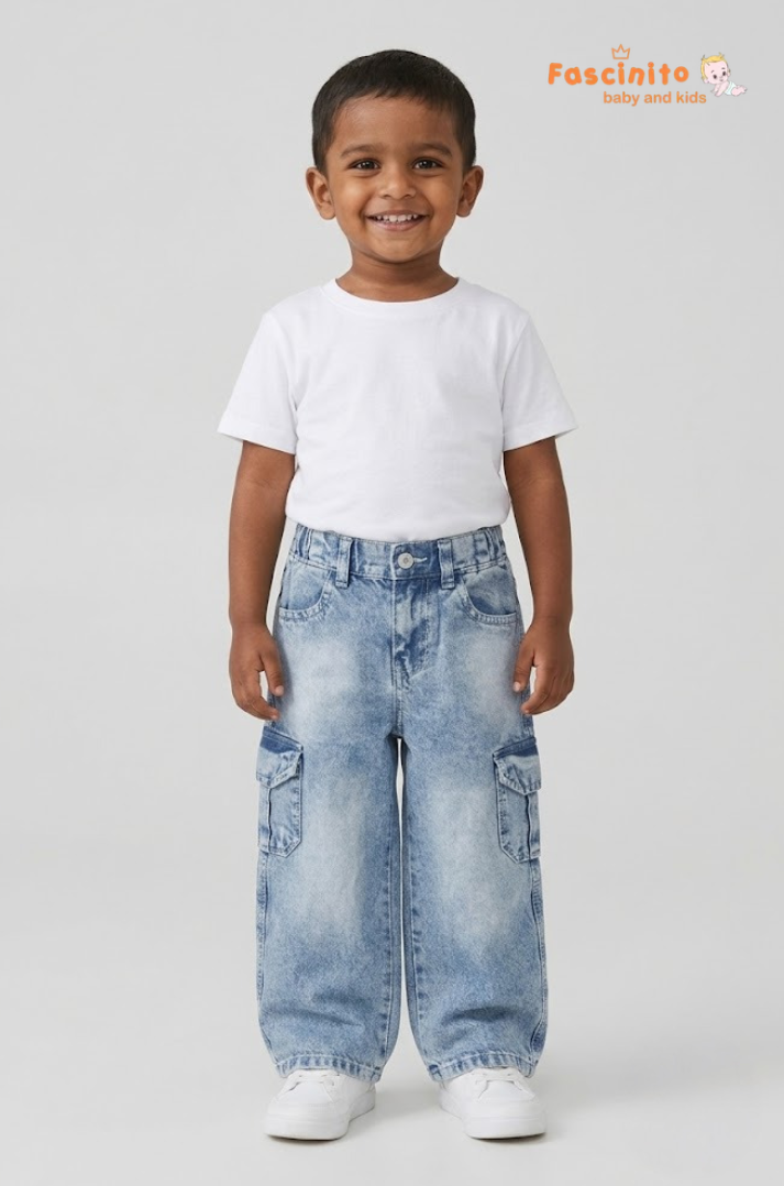 Denim - Vintage Acid-Wash Light Blue