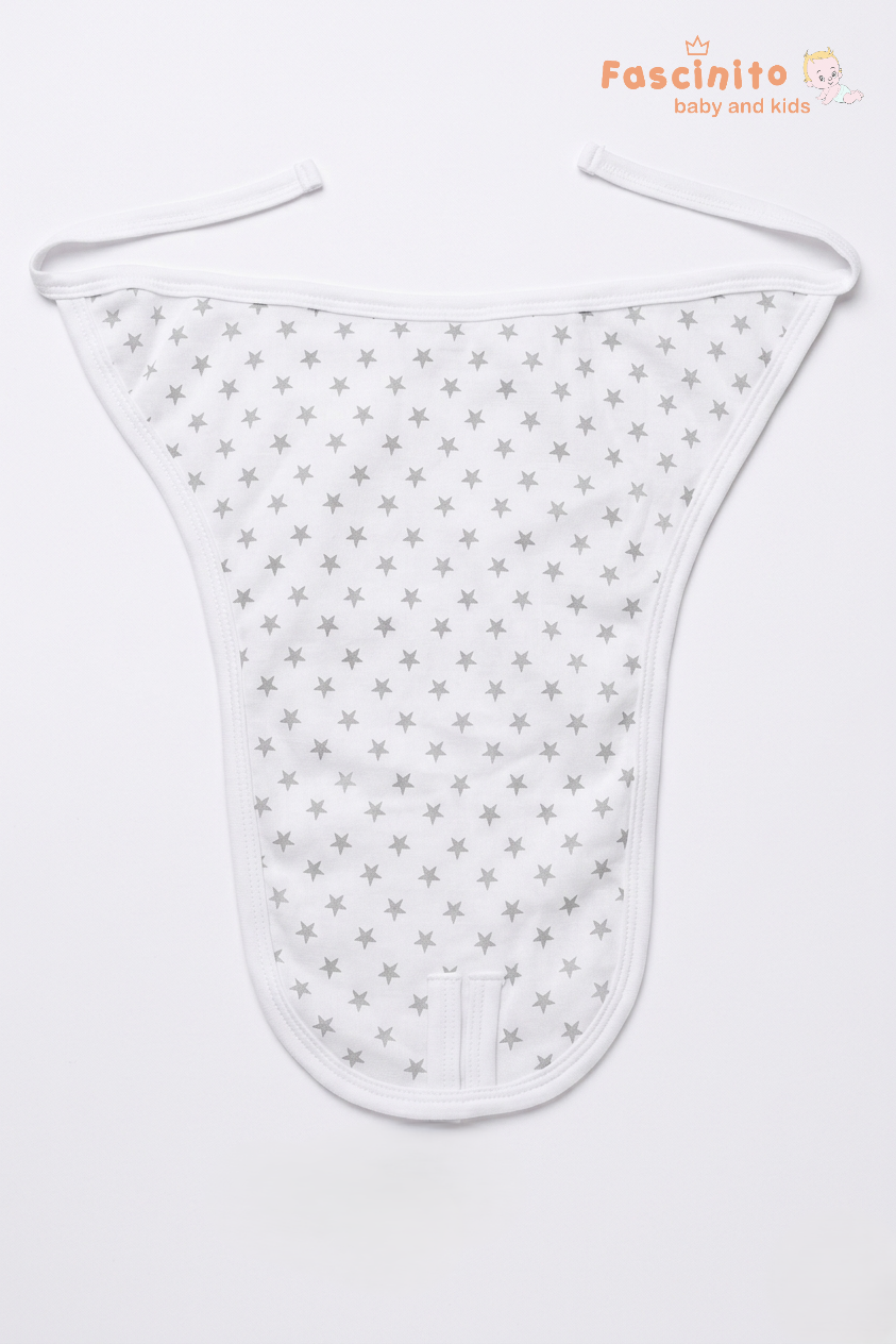 Baby Cotton Nappy – Soft Reusable Langot Cloth Diaper (White)