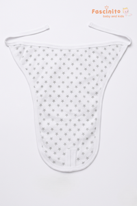 Baby Cotton Nappy – Soft Reusable Langot Cloth Diaper (White)