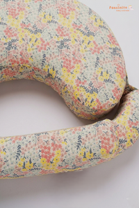 Baby Feeding Pillow – Ergonomic Nursing Support Pillow (Floral)