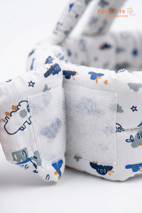 Baby Head Protector – Soft Anti-Fall Safety Pillow (White)