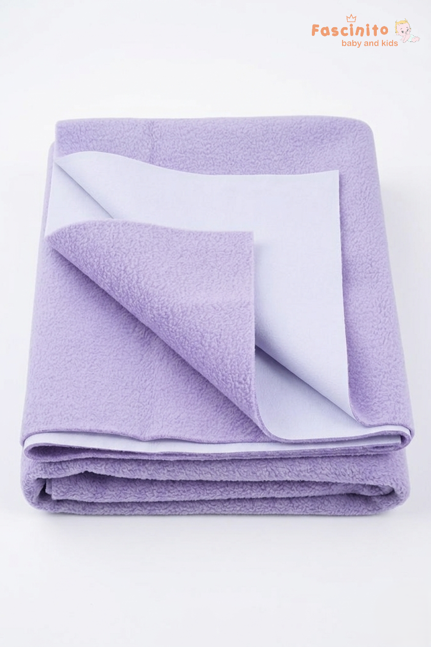 Baby Dry Sheet Small – Waterproof Reusable Mattress Protector - Lavender