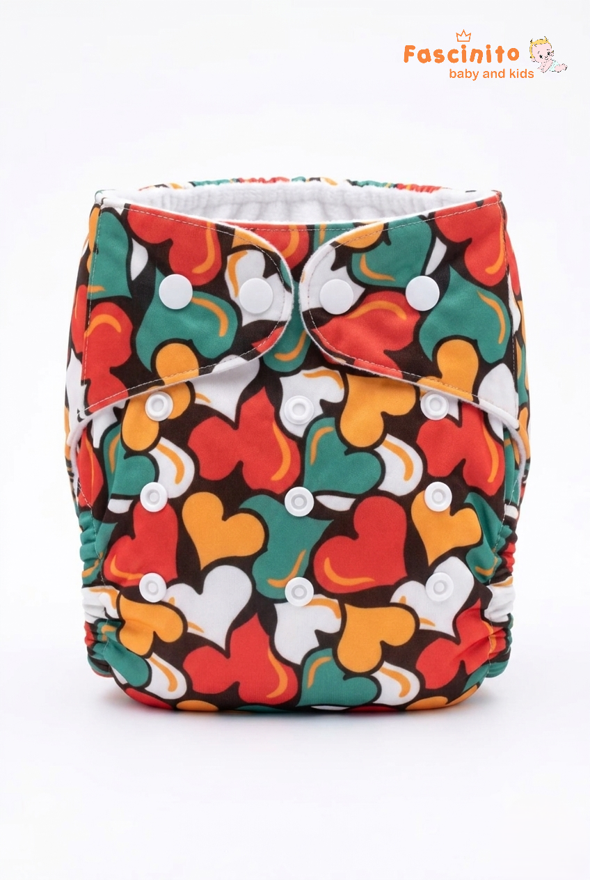 Adjustable Cloth Diaper Reusable Waterproof Baby Diaper