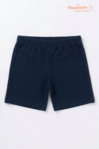 Boys Coord Set – Pink Striped Polo T-Shirt with Navy Shorts