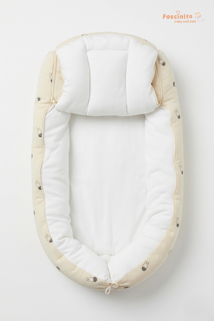 Baby Carrier – Organic Muslin Cotton Ergonomic Carrier (Light Yellow)