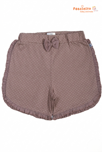 Girls Shorts Set – 2 Pack Printed & Striped Cotton Shorts