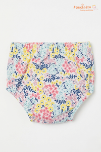 Baby Diaper Brief – Reusable Cotton Diaper Cover (Floral)