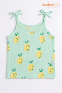 Baby Muslin Knotted Jabla – Pista Green Cotton Newborn Essential