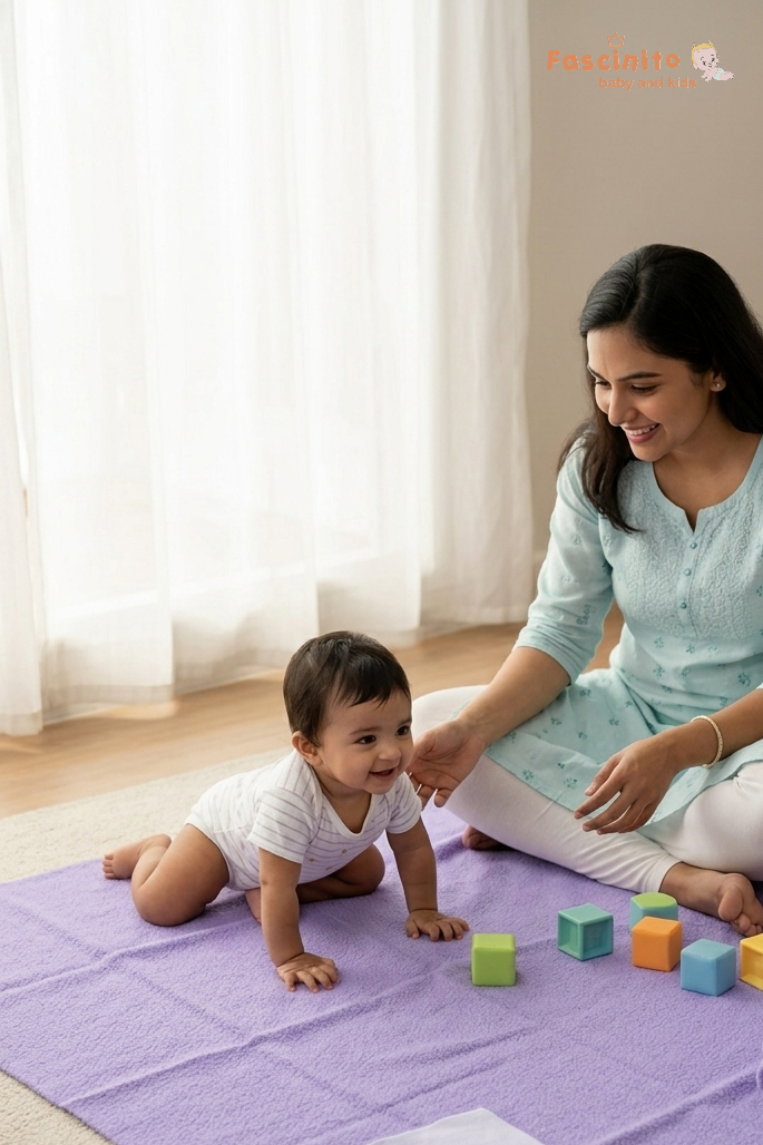 Baby Dry Sheet Small – Waterproof Reusable Mattress Protector - Lavender