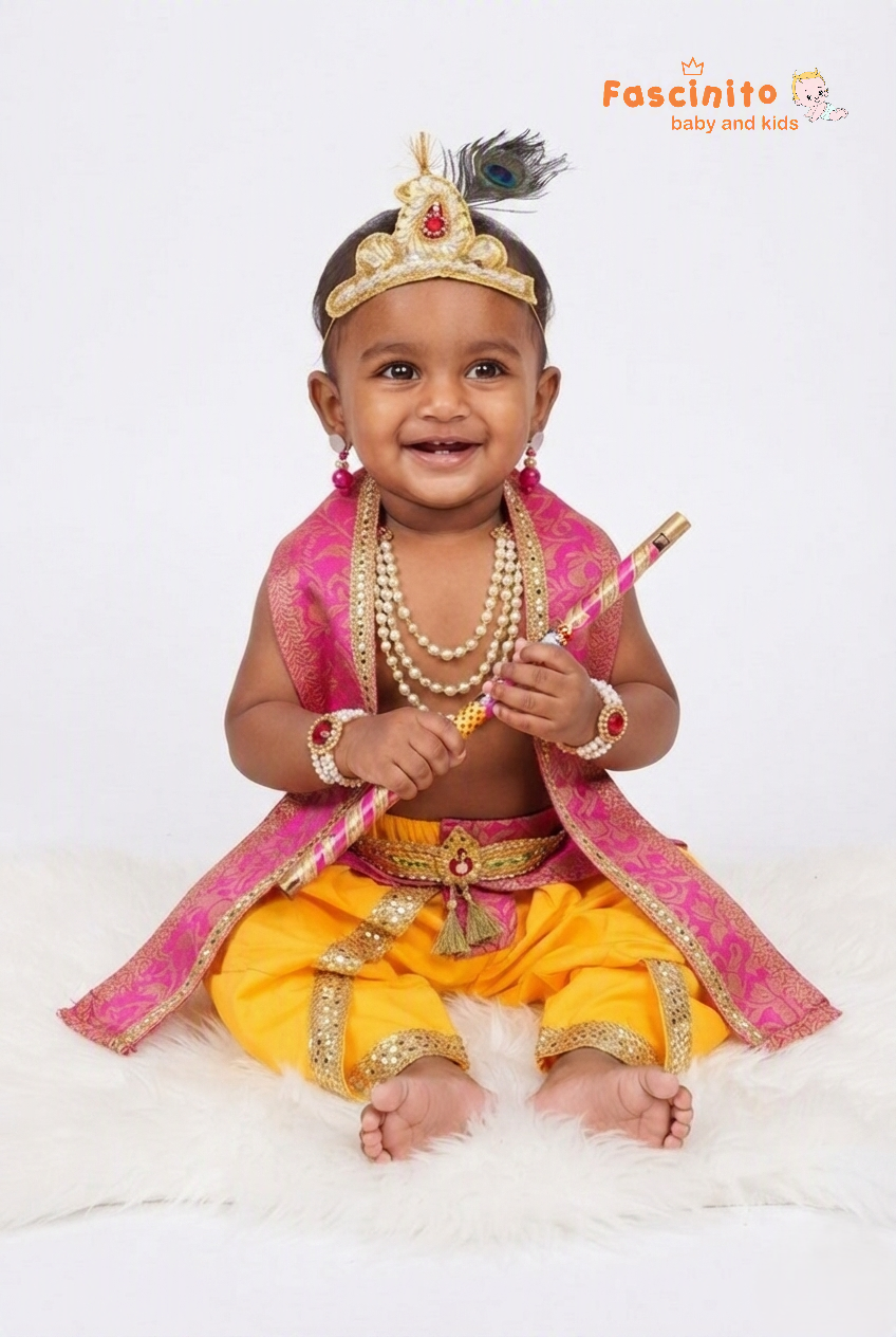 Krishna Dress - Pink