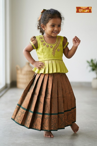 Lime Brocade