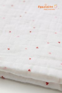 Little Love Bath Towel - White