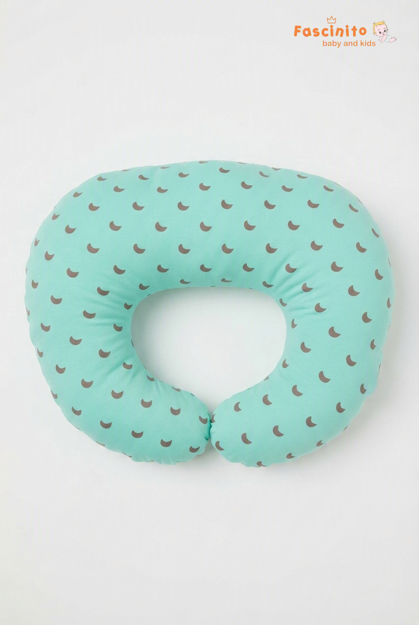 Midnight Moon Nursing Pillow - Light Green