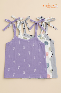Muslin Grey Penguin 3Pcs Set