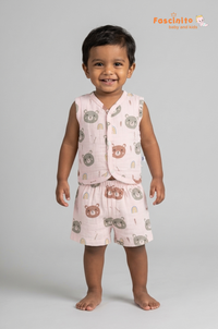 Muslin Pink Teddy
