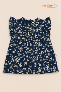 Navy Blue Floral