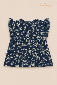 Navy Blue Floral