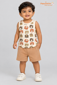 Organic Cotton Ivory Bear