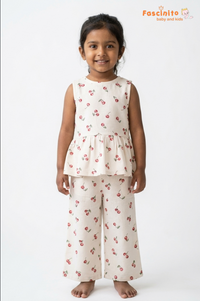 Organic Cotton Red Cherry