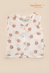 Paw Jhabla And Langot Set - White