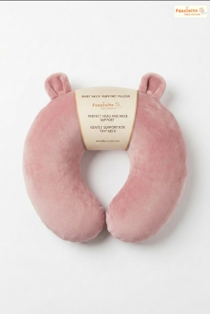Plush Pinky Neck Pillow - Pink