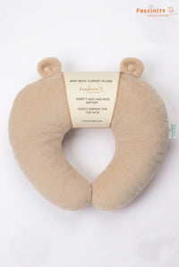 Polar Plush Neck Pillow - Beige