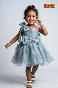 Powder Blue Princess - Light Green