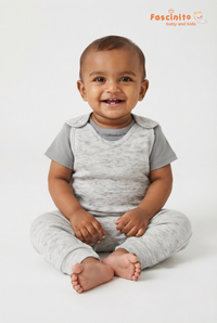 Romper - Neutral Grey