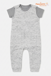 Romper - Neutral Grey