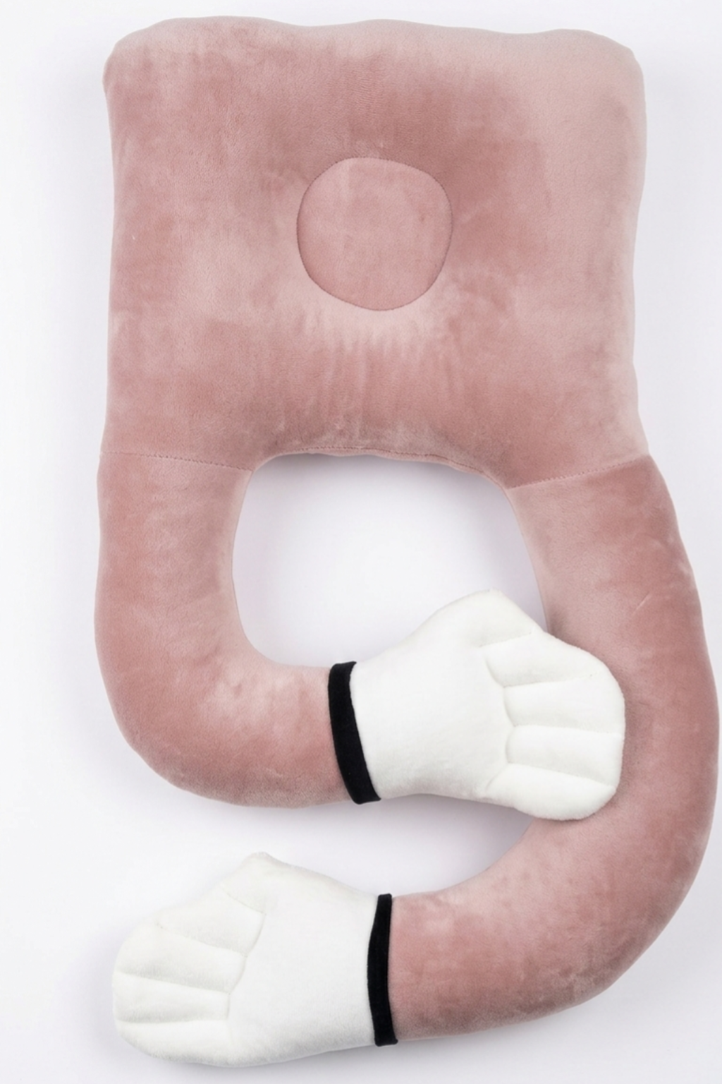 Baby Hug Pillow U-Shaped Infant Support Pillow – Blush Pink