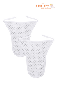Baby Cotton Nappy 2PCS Pack – Soft Reusable Langot Cloth Diaper (White)
