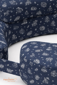 Feeding Pillow Ergonomic Baby Nursing Pillow – Navy