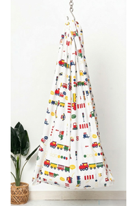 Baby Cradle Organic Cotton Hanging Cradle – White