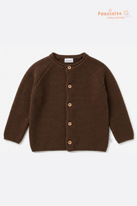 Baby Woolen Sweater – Soft Knit Winter Wear (Brown)