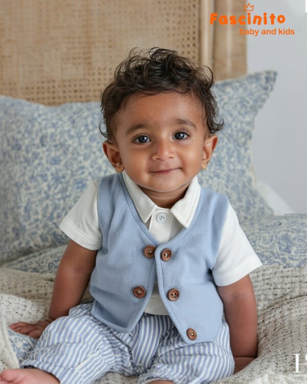 BABY BOY GENTLEMAN ROMPER