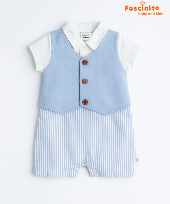 BABY BOY GENTLEMAN ROMPER