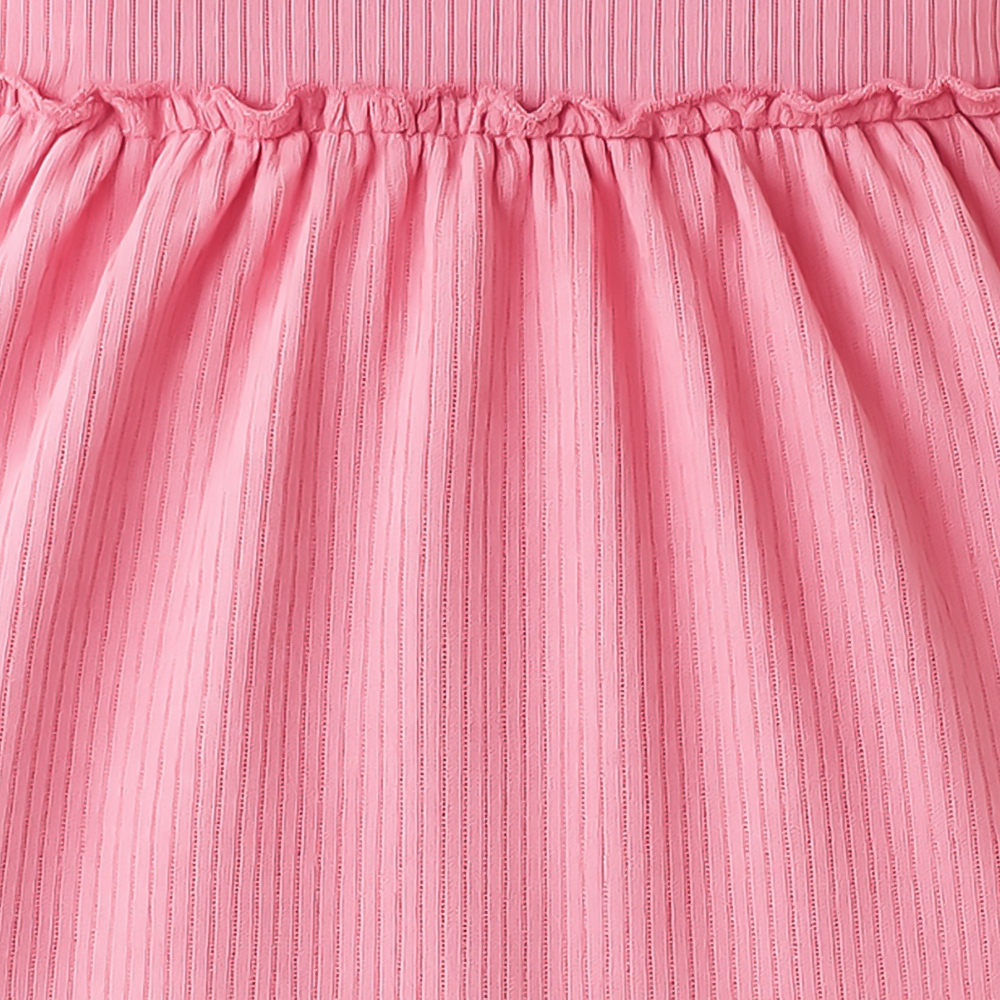 GIRLS SLEEVELESS KNITTED FROCK