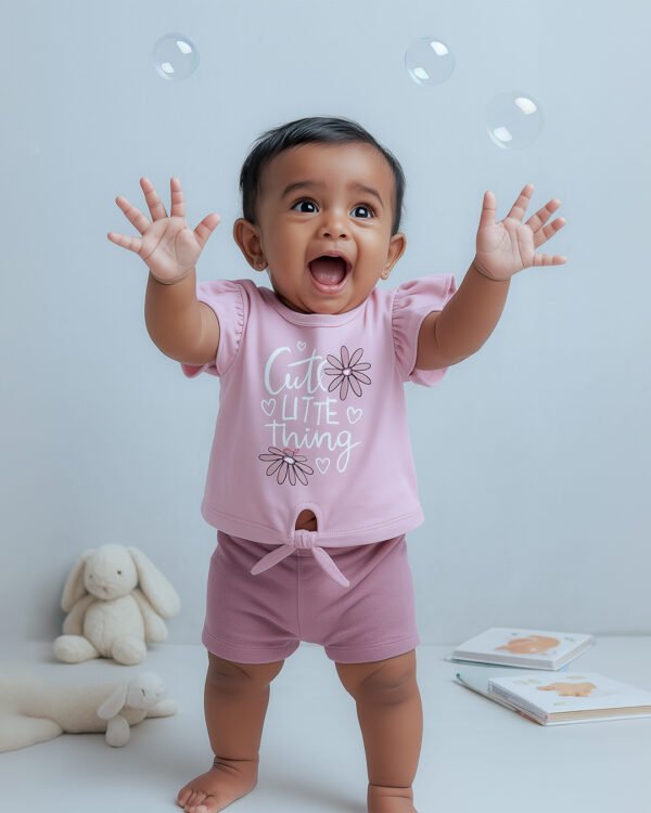 GIRLS FLUTTER T SHIRT