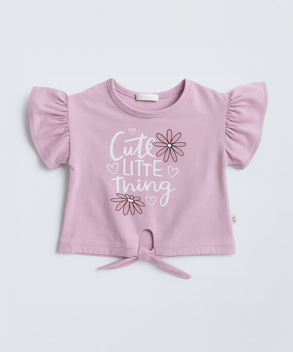 GIRLS FLUTTER T SHIRT