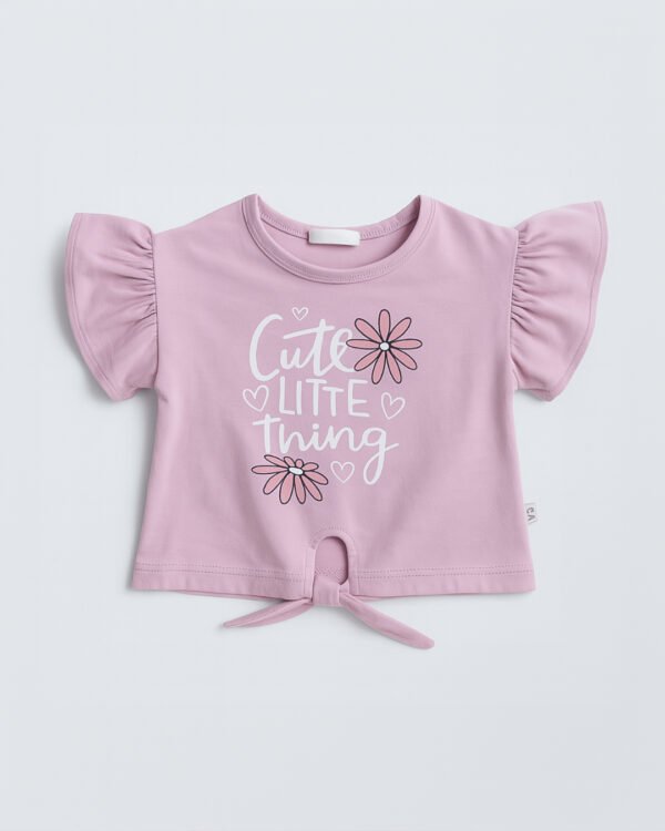 GIRLS FLUTTER T SHIRT